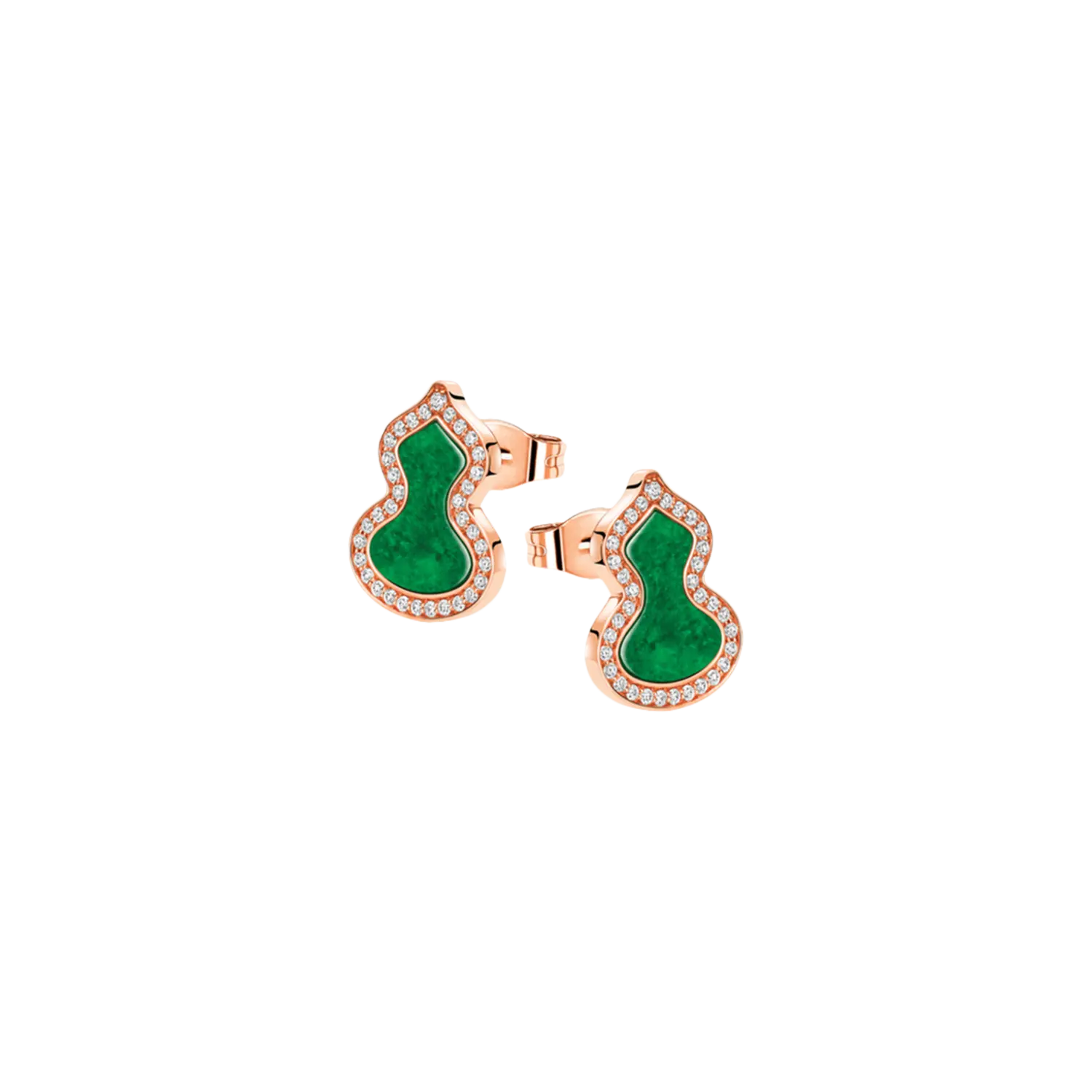 Миниатюрные серьги-гвоздики wulu из розового золота с бриллиантами и нефритом wu ersd0002d rgdgje Qeelin
Миниатюрные серьги-гвоздики wulu из розового золота с бриллиантами и нефритом wu ersd0002d rgdgje Qeelin