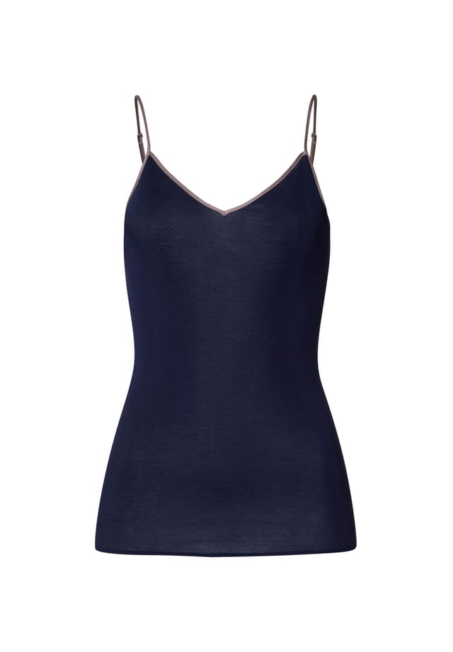 Топ-Спагетти из хлопка бесшовный Hanro, синий
Топ-Спагетти из хлопка бесшовный Hanro, синий