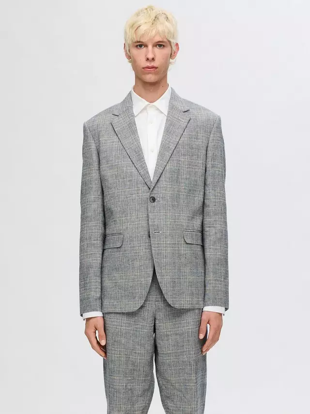 Блейзер SELECTED HOMME Linen Check, цвет flint gray
Блейзер SELECTED HOMME Linen Check, цвет flint gray