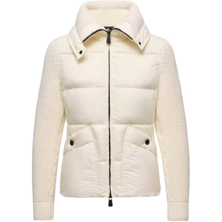 Застёгивающаяся на молнию пуховая куртка Moncler Grenoble, айвори
Застёгивающаяся на молнию пуховая куртка Moncler Grenoble, айвори