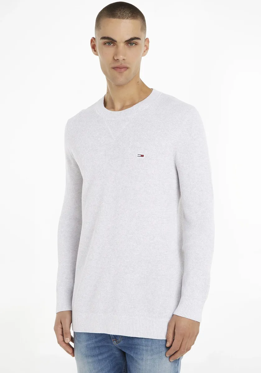 Свитер с круглым вырезом Tommy Jeans "TJM REG ESSENTIAL WAFFLE SWEATER", цвет Silver Grey Heather
Свитер с круглым вырезом Tommy Jeans "TJM REG ESSENTIAL WAFFLE SWEATER", цвет Silver Grey Heather