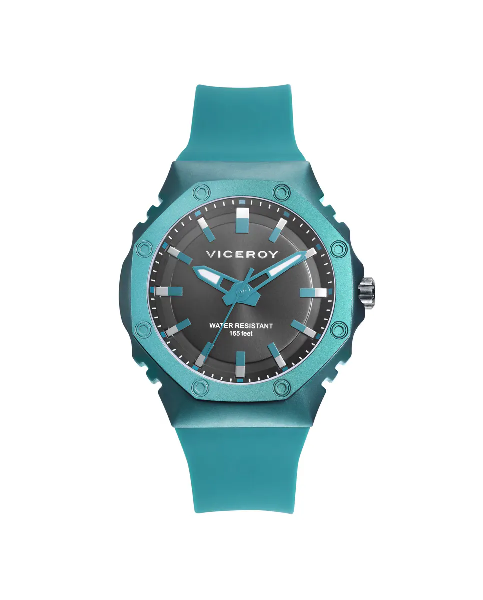 Цветные мужские часы с алюминиевым корпусом и темно-зеленым силиконовым ремешком Viceroy, зеленый
Цветные мужские часы с алюминиевым корпусом и темно-зеленым силиконовым ремешком Viceroy, зеленый