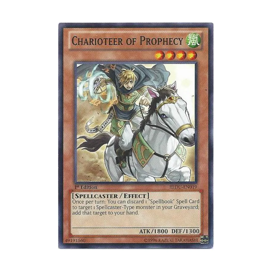 CCG Возничий пророчества (Обычный), Yu-Gi-Oh - Return of the Duelist - Singles
CCG Возничий пророчества (Обычный), Yu-Gi-Oh - Return of the Duelist - Singles