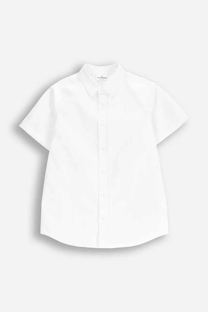 Детская хлопковая рубашка Coccodrillo, белый
Детская хлопковая рубашка Coccodrillo, белый