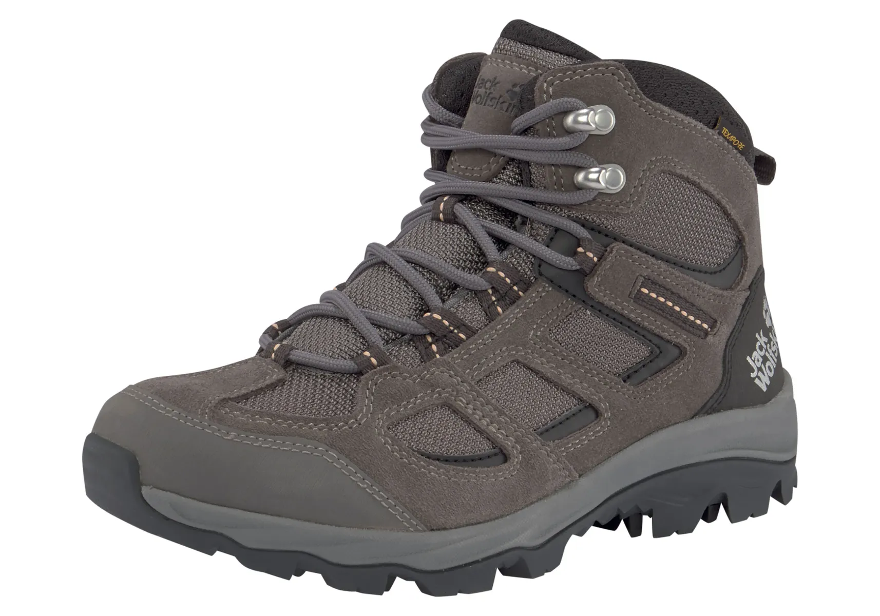 Кроссовки Jack Wolfskin "VOJO 3 TEXAPORE MID W", водонепроницаемые, серый
Кроссовки Jack Wolfskin "VOJO 3 TEXAPORE MID W", водонепроницаемые, серый