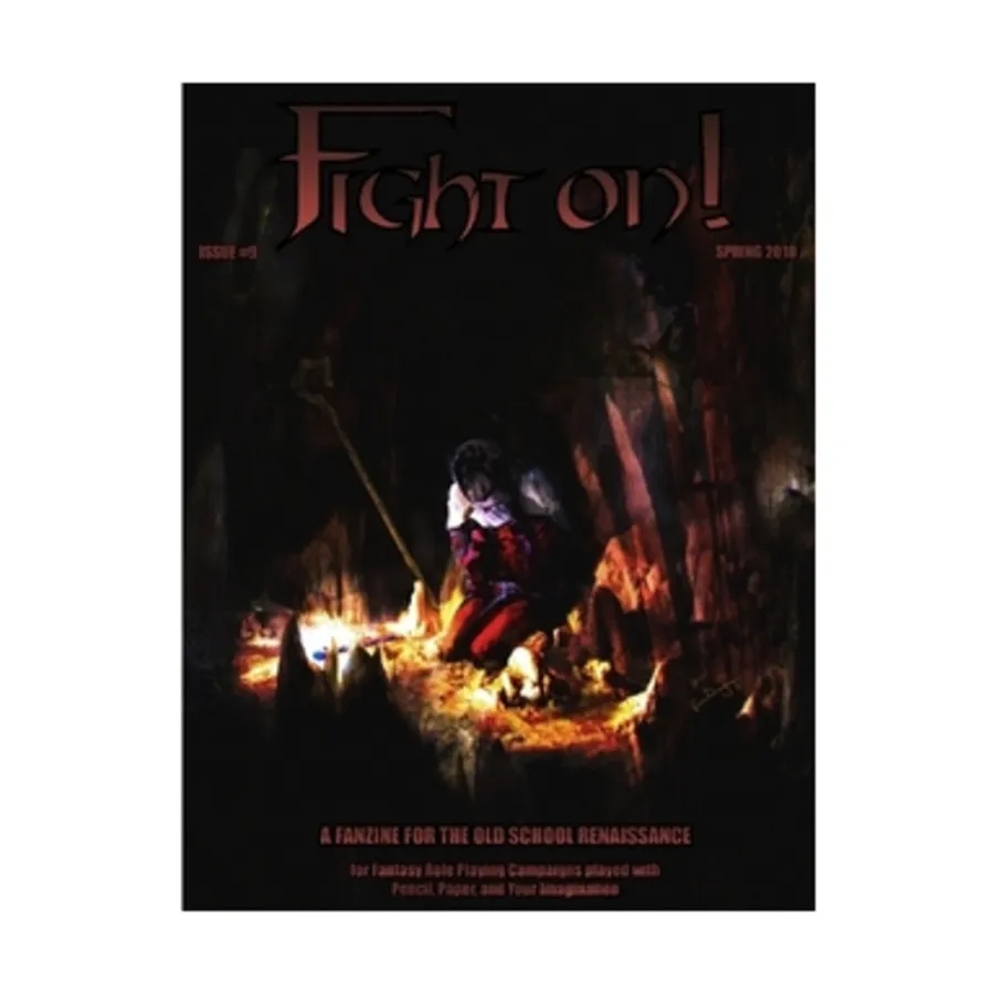 Журнал #9 "The Hobgoblin God's Crown Temple of Thek", Fight On! - A Fanzine for Old School Renaissance
Журнал #9 "The Hobgoblin God's Crown Temple of Thek", Fight On! - A Fanzine for Old School Renaissance
