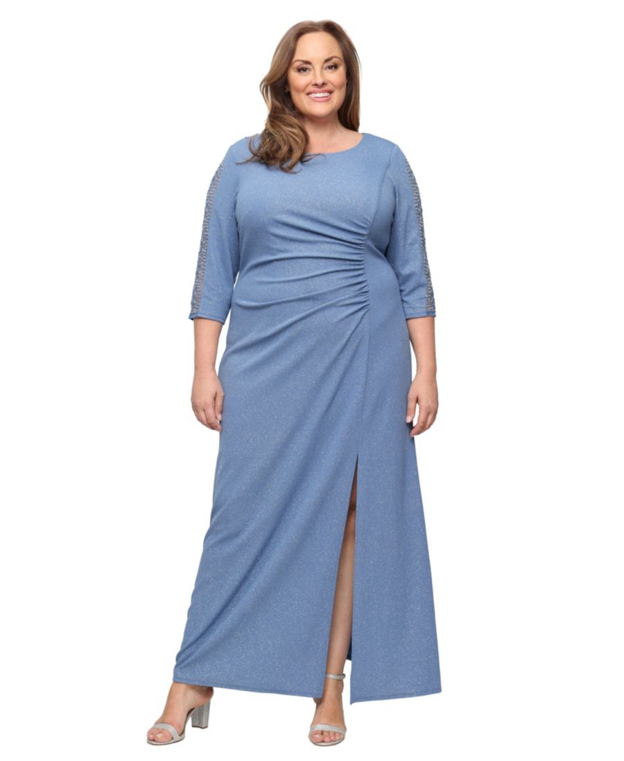 Макси-платье большого размера с круглым вырезом SL Fashions, Slate Blue
Макси-платье большого размера с круглым вырезом SL Fashions, Slate Blue