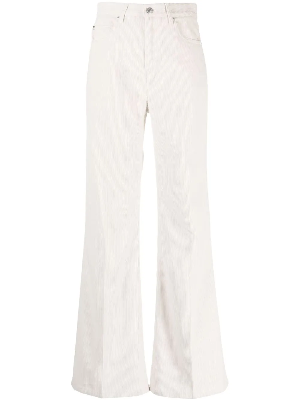 Расклешенные вельветовые брюки AMI Paris, белый
Расклешенные вельветовые брюки AMI Paris, белый