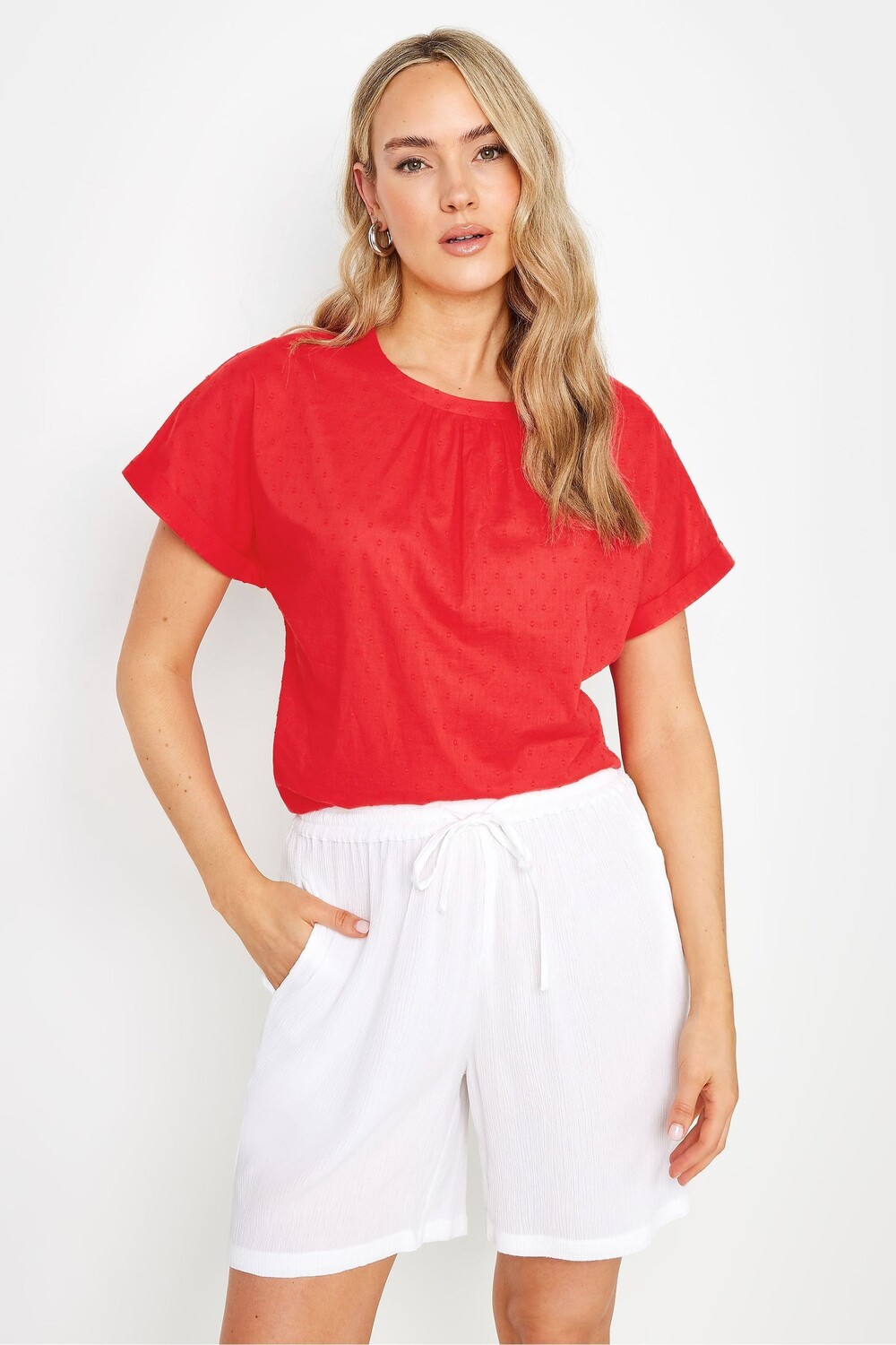 Шорты с мятой отделкой Long Tall Sally, белый
Шорты с мятой отделкой Long Tall Sally, белый