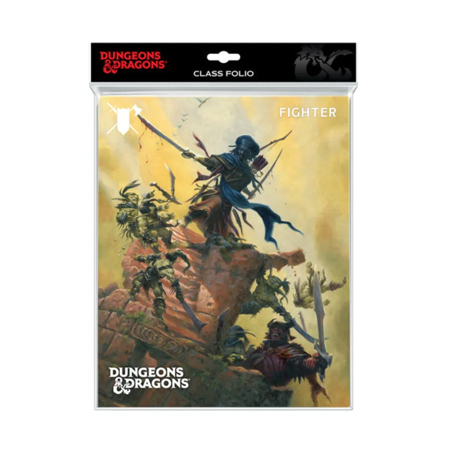 Классовый фолио с наклейками — Боец, Official Dungeons and Dragons Deck Boxes, Sleeves, Journals & Binders
Классовый фолио с наклейками — Боец, Official Dungeons and Dragons Deck Boxes, Sleeves, Journals & Binders