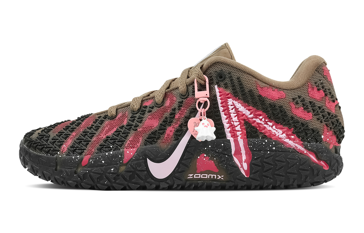 Nike Мужские баскетбольные кроссовки Ja Morant 3 Rose Shadow с низким верхом, износостойкие, черный с розовым
Nike Мужские баскетбольные кроссовки Ja Morant 3 Rose Shadow с низким верхом, износостойкие, черный с розовым