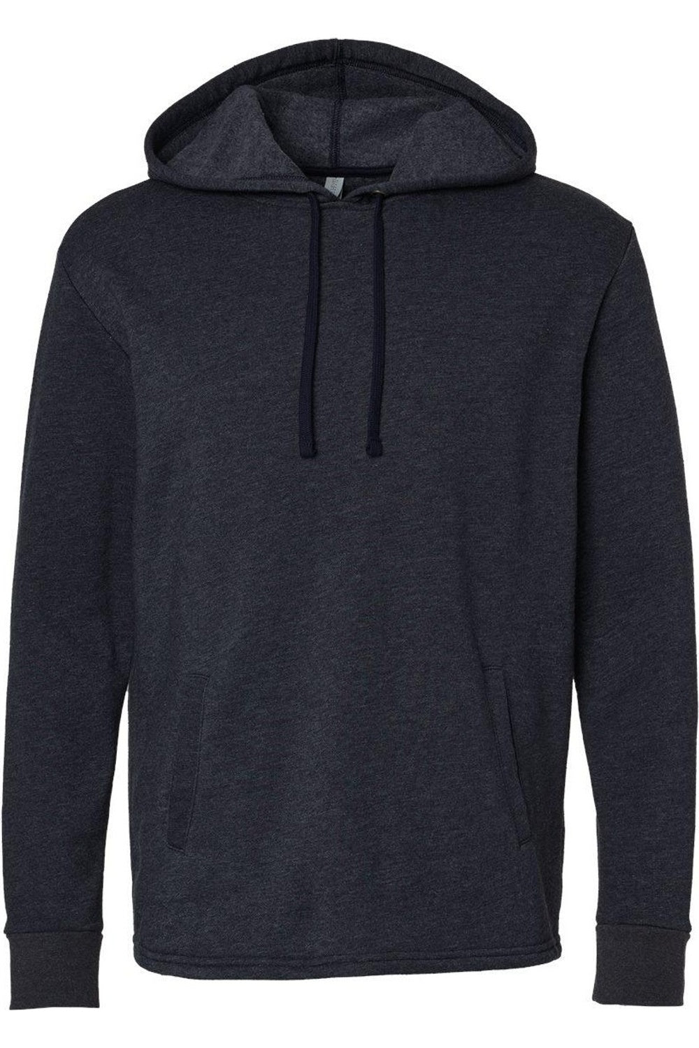 Толстовка с капюшоном Malibu Welt Pocket Next Level, цвет heather midnight navy 
Толстовка с капюшоном Malibu Welt Pocket Next Level, цвет heather midnight navy