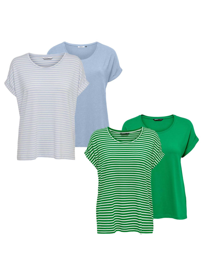 ONLY Набор из 4 разноцветных футболок MOSTER
ONLY Набор из 4 разноцветных футболок MOSTER