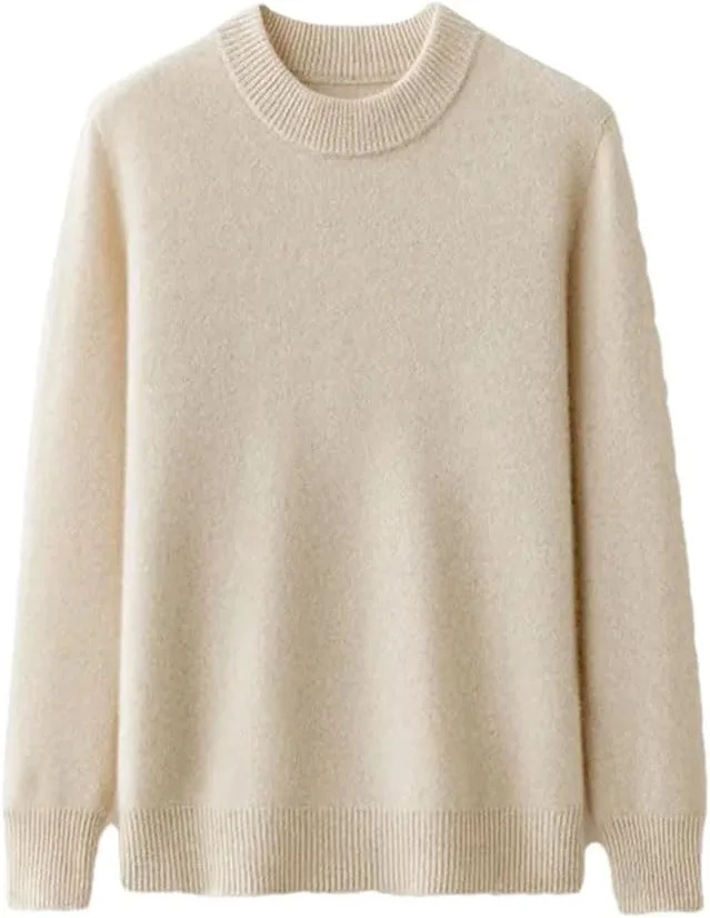 Мужской свитер из кашемира с круглым вырезом, Arrival, свободный крой
Мужской свитер из кашемира с круглым вырезом, Arrival, свободный крой