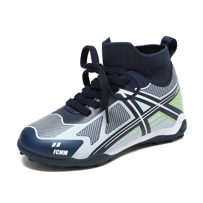 Футбольные бутсы детские с высоким верхом, устойчивые к скольжению и износу FCMM, синий
Футбольные бутсы детские с высоким верхом, устойчивые к скольжению и износу FCMM, синий