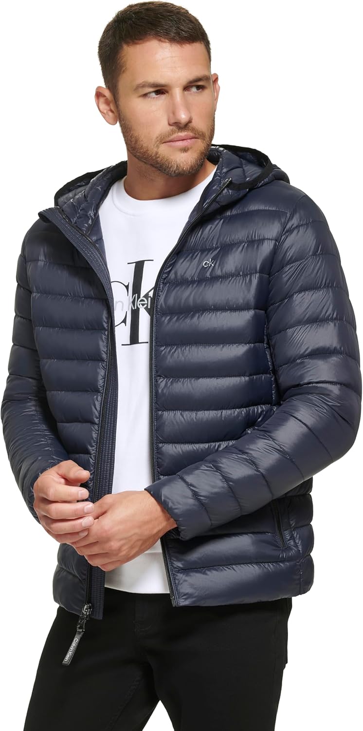 Мужская ультралегкая водонепроницаемая куртка-пуховик с капюшоном Calvin Klein, True Navy
Мужская ультралегкая водонепроницаемая куртка-пуховик с капюшоном Calvin Klein, True Navy