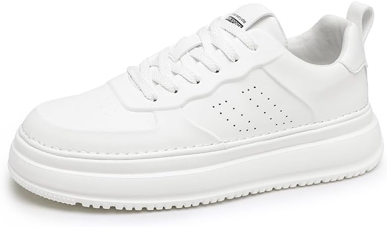 Мужские кожаные кроссовки на шнуровке, удобная обувь для ходьбы, с амортизирующей подошвой, утягивающие кроссовки для мужчин, повседневные скейт-кроссовки Trcloltc, бежевый
Мужские кожаные кроссовки на шнуровке, удобная обувь для ходьбы, с амортизирующей подошвой, утягивающие кроссовки для мужчин, повседневные скейт-кроссовки Trcloltc, бежевый