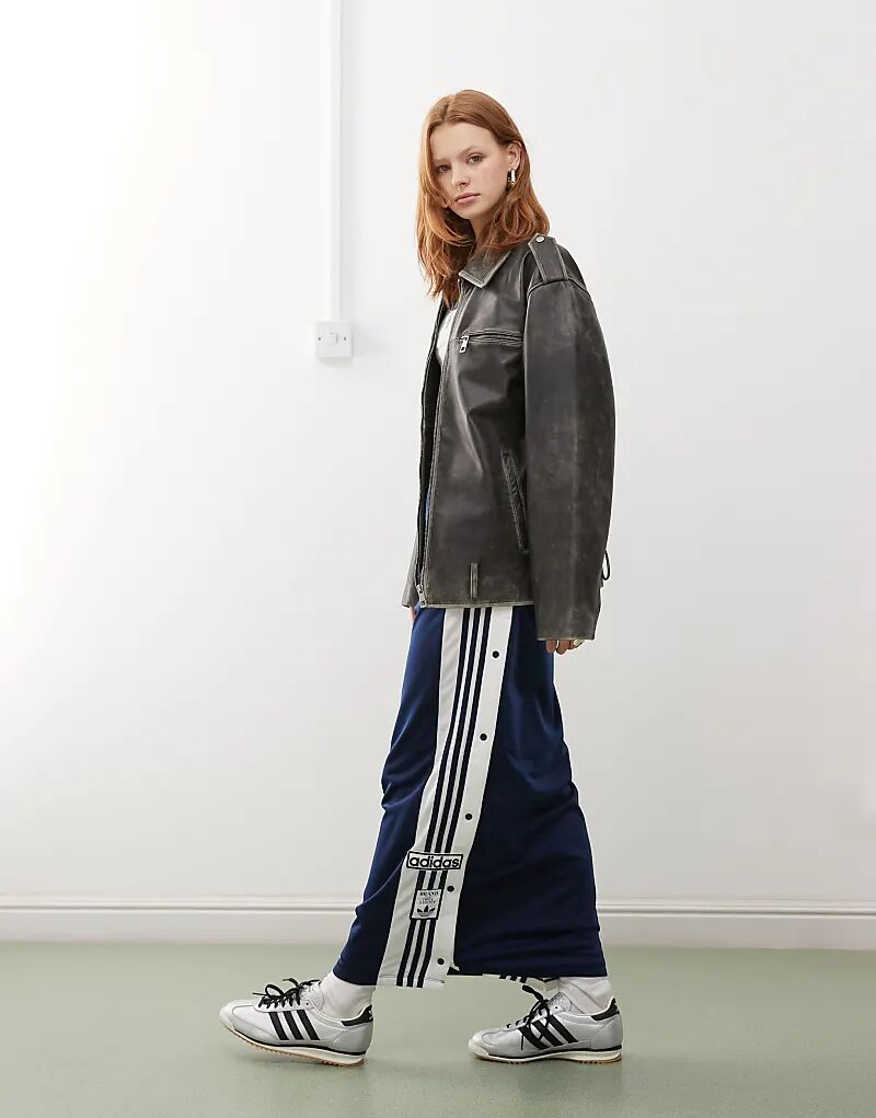 Юбка adibreak темно-синего цвета adidas Originals 
Юбка adibreak темно-синего цвета adidas Originals