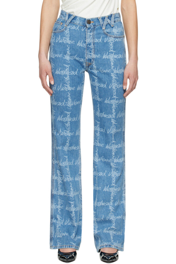 Джинсы Blue Ray с 5 карманами Vivienne Westwood
Джинсы Blue Ray с 5 карманами Vivienne Westwood