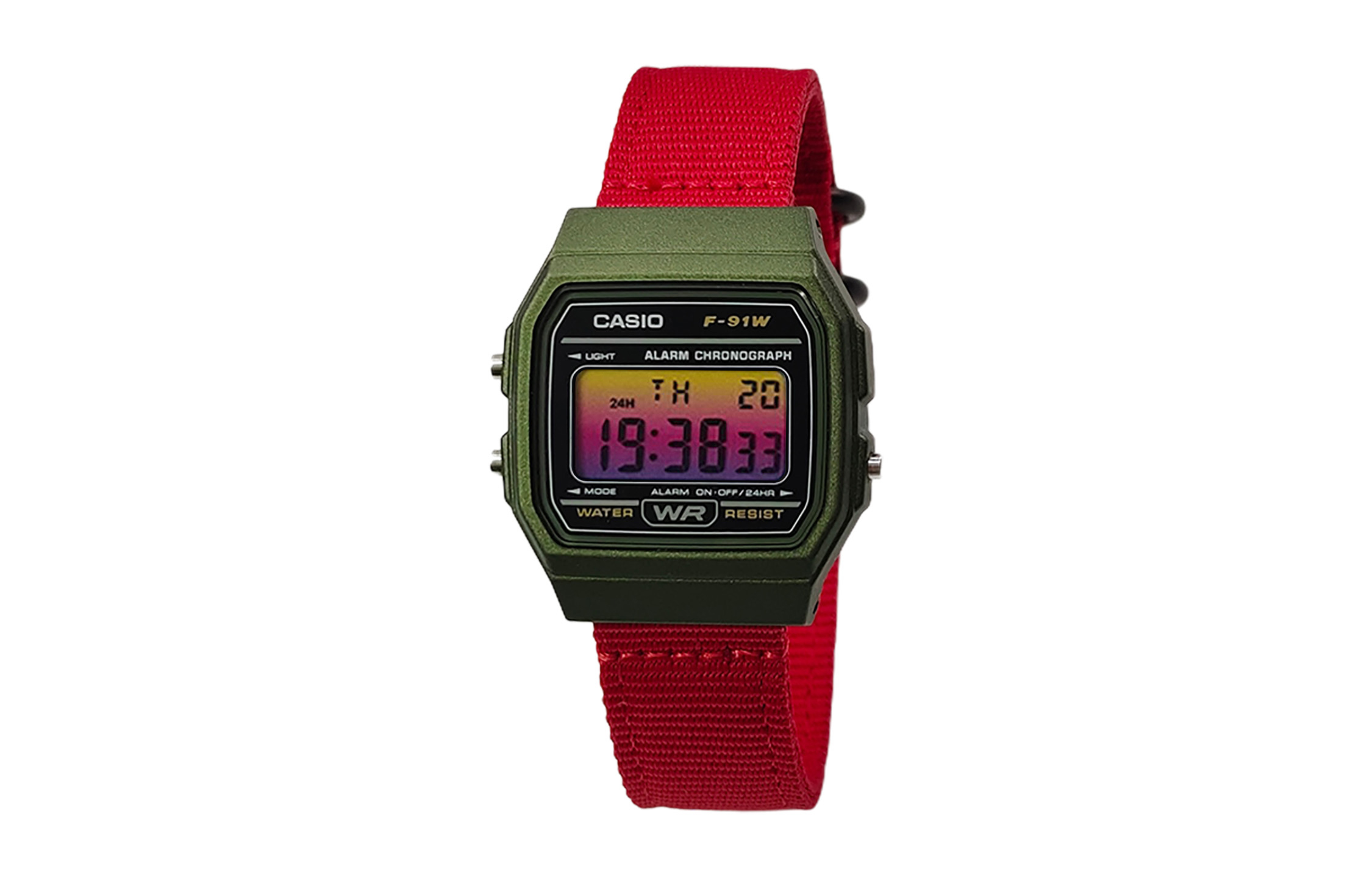 CASIO Мужские часы Retrofit Series с кварцевым механизмом и нейлоновым ремешком, черный циферблат
CASIO Мужские часы Retrofit Series с кварцевым механизмом и нейлоновым ремешком, черный циферблат