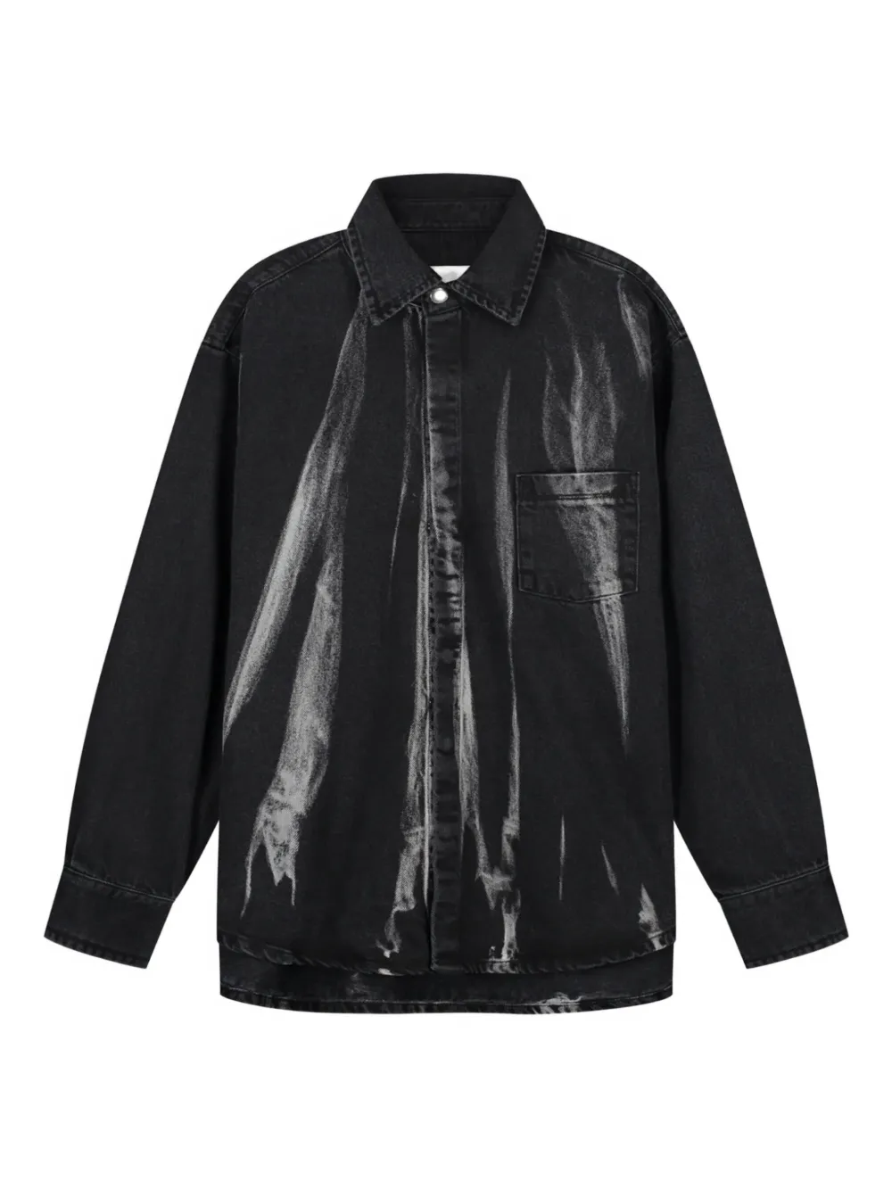 Хлопковая рубашка в технике тай-дай Arte Antwerp, черный
Хлопковая рубашка в технике тай-дай Arte Antwerp, черный