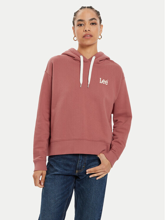 Толстовка свободного кроя Lee, розовый
Толстовка свободного кроя Lee, розовый