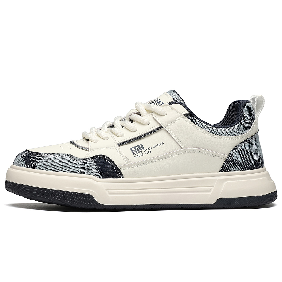 ST&SAT Модные повседневные белые кроссовки для скейтборда мужские - синие, цвет Blue
ST&SAT Модные повседневные белые кроссовки для скейтборда мужские - синие, цвет Blue