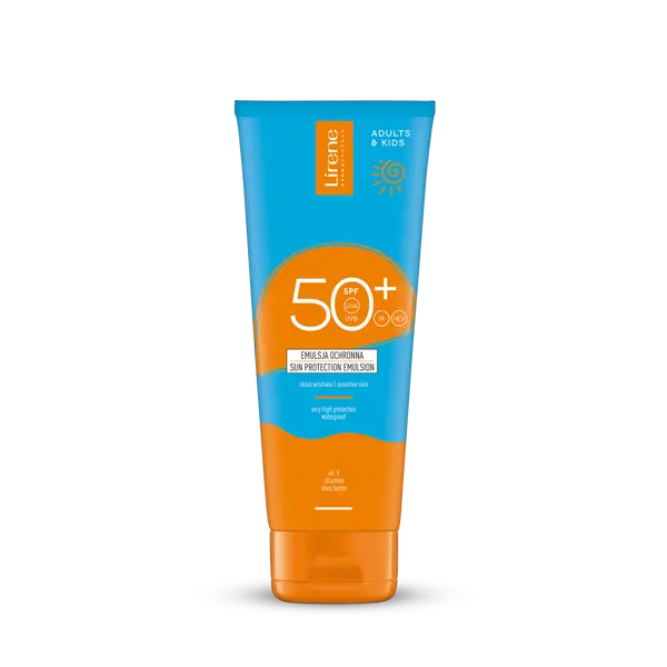 Увлажняющая эмульсия с spf50+, 200 мл Lirene Sun
Увлажняющая эмульсия с spf50+, 200 мл Lirene Sun