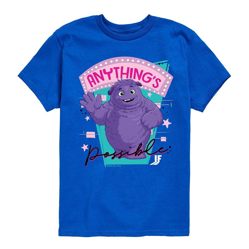 Синяя футболка с рисунком «IF Movie» для мальчиков 8–20 лет «Все возможно» Licensed Character, синий
Синяя футболка с рисунком «IF Movie» для мальчиков 8–20 лет «Все возможно» Licensed Character, синий