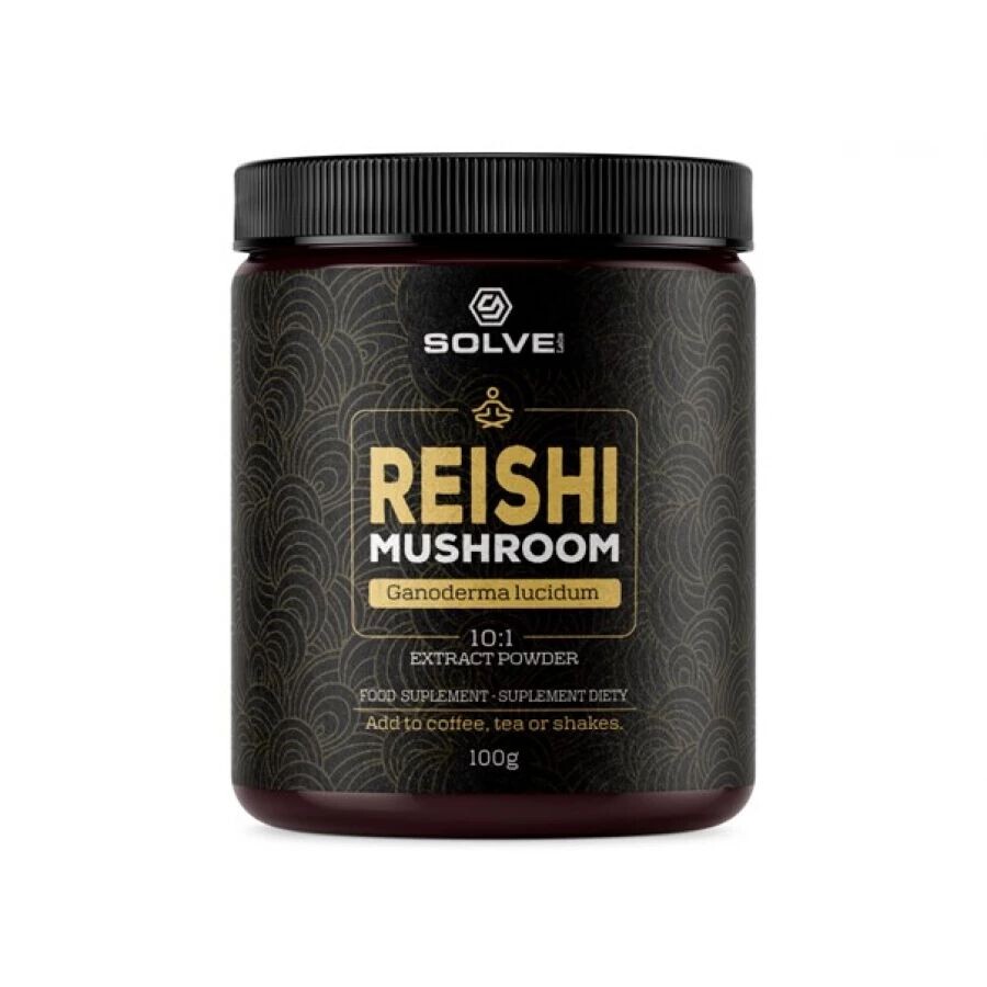 Бад с экстрактами грибов 10:1 Solve Labs Reishi, 100 гр
Бад с экстрактами грибов 10:1 Solve Labs Reishi, 100 гр