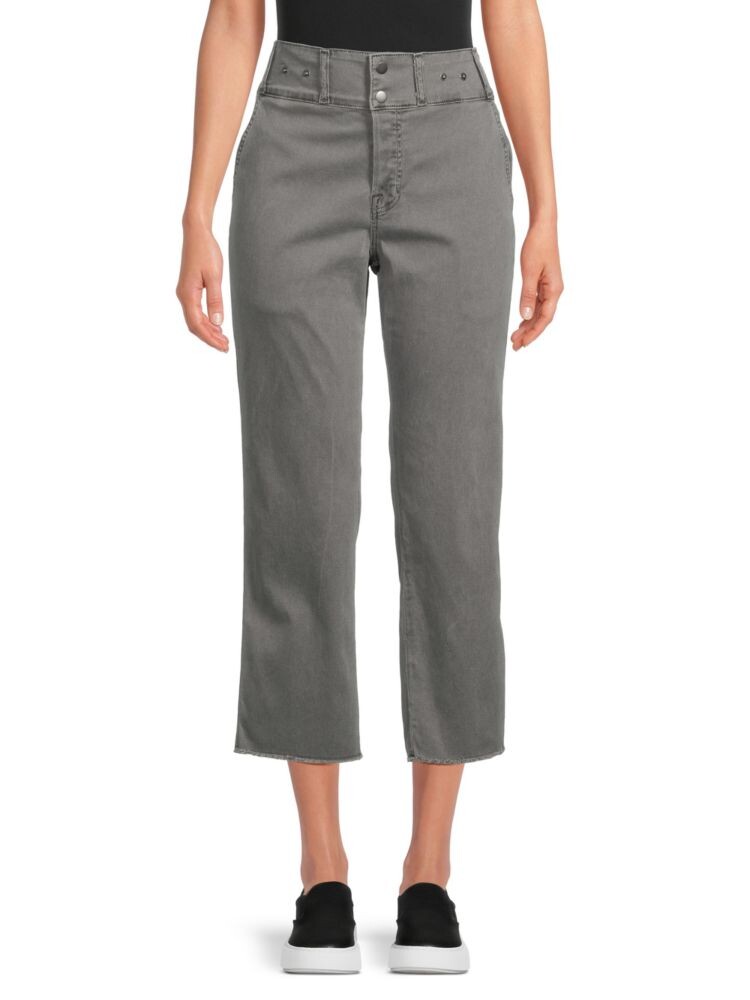 Прямые укороченные джинсы Gabrie с высокой посадкой и защелками Nsf, цвет Pigment Black
Прямые укороченные джинсы Gabrie с высокой посадкой и защелками Nsf, цвет Pigment Black