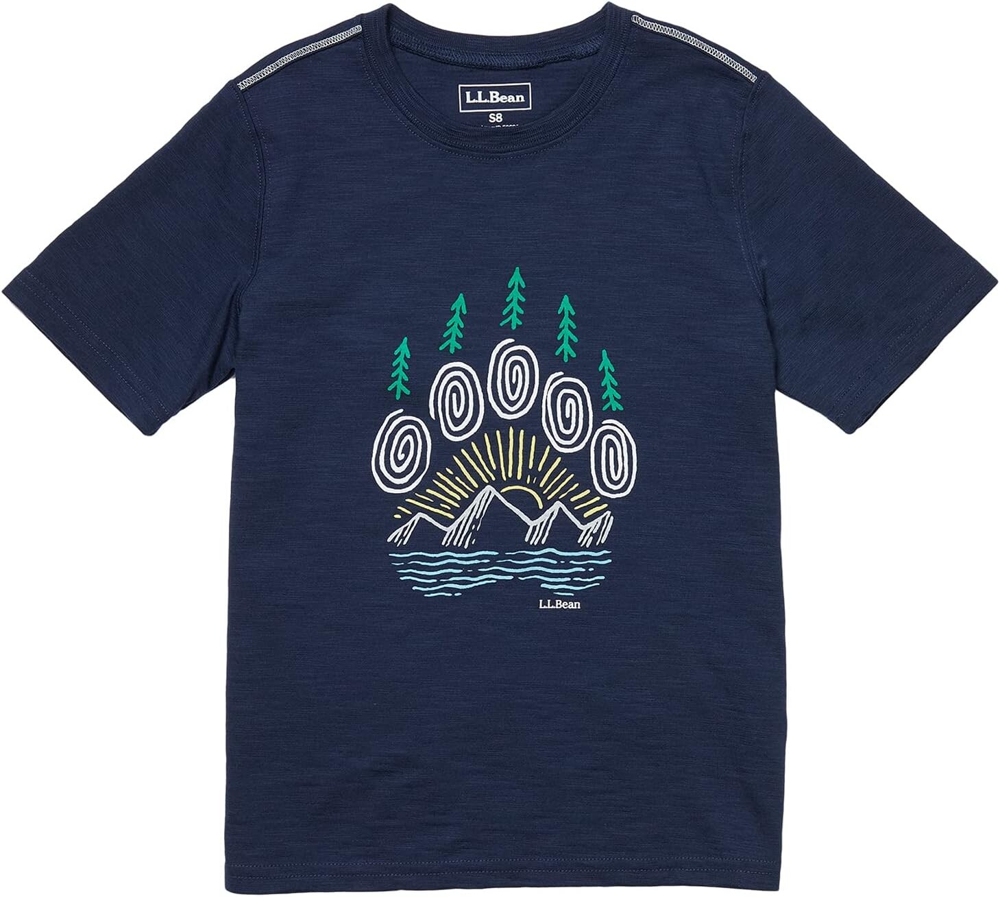 Футболка L.L.Bean Graphic Tee Glow in the Dark, цвет Nautical Navy Bear Claw
Футболка L.L.Bean Graphic Tee Glow in the Dark, цвет Nautical Navy Bear Claw