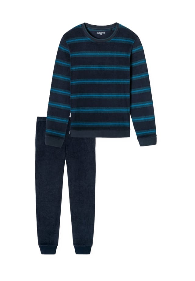 Повседневная ночная пижама хлопок Schiesser, цвет 811 petrol
Повседневная ночная пижама хлопок Schiesser, цвет 811 petrol