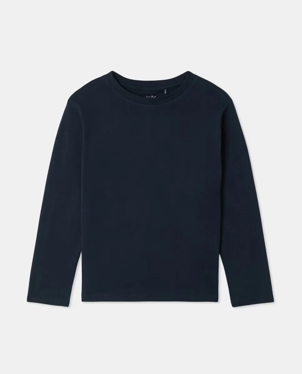 Футболка для мальчиков с длинными рукавами, однотонная Kids El Corte Inglés, темно-синий
Футболка для мальчиков с длинными рукавами, однотонная Kids El Corte Inglés, темно-синий