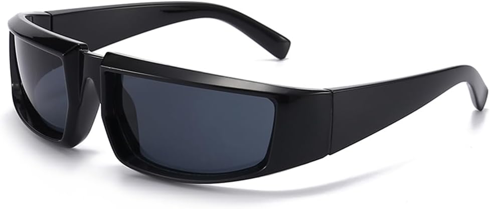 Спортивные солнцезащитные очки для велоспорта, панк-хип-хоп вечеринки, солнцезащитные очки в стиле Y2K, футуристические очки с прозрачным экраном, ветрозащитные очки AIRITHIN, Black/Black
Спортивные солнцезащитные очки для велоспорта, панк-хип-хоп вечеринки, солнцезащитные очки в стиле Y2K, футуристические очки с прозрачным экраном, ветрозащитные очки AIRITHIN, Black/Black