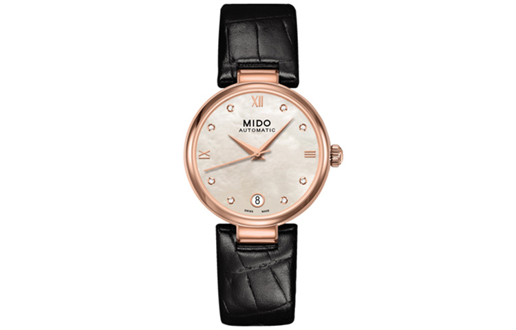 MIDO Часы Women's Baroncelli Watch, White 
MIDO Часы Women's Baroncelli Watch, White