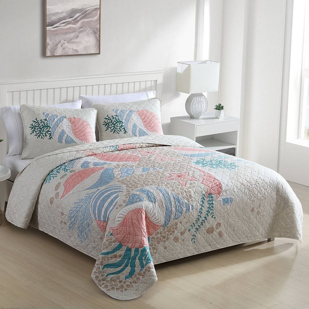 Комплект одеял «Caribbean Joe» из 3 предметов в прибрежной зоне Carribean Joe, цвет Patterned Shell Ivory
Комплект одеял «Caribbean Joe» из 3 предметов в прибрежной зоне Carribean Joe, цвет Patterned Shell Ivory