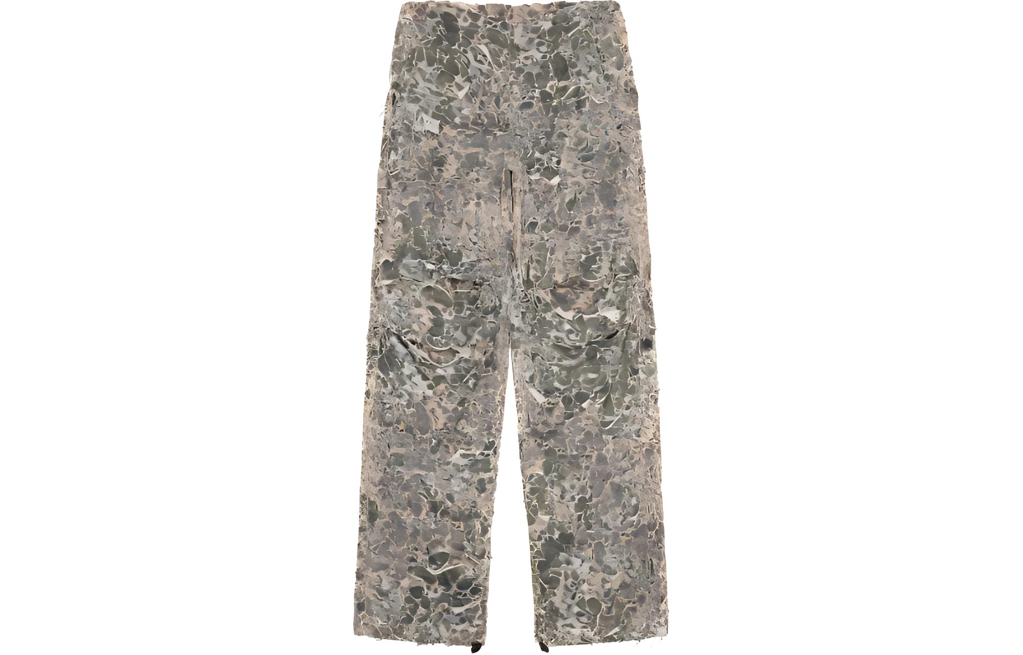 Штаны с камуфляжным принтом burn out DIESEL, серый/зеленый
Штаны с камуфляжным принтом burn out DIESEL, серый/зеленый