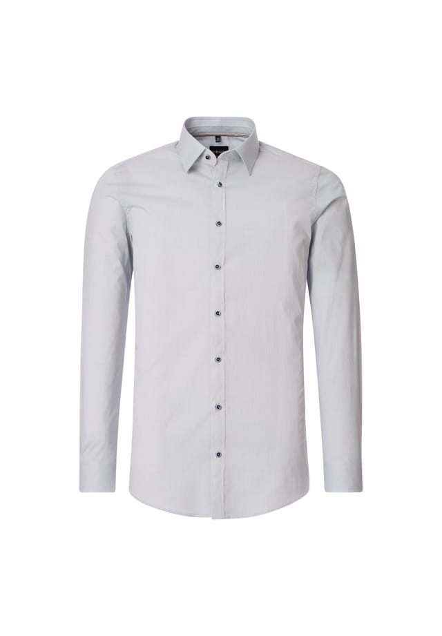 Рубашка с принтом в деловом стиле облегающая фигуру Venti, голубой
Рубашка с принтом в деловом стиле облегающая фигуру Venti, голубой