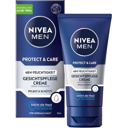 NIVEA MEN Protect & Care Успокаивающий увлажняющий крем для лица для мужчин 75 мл
NIVEA MEN Protect & Care Успокаивающий увлажняющий крем для лица для мужчин 75 мл
