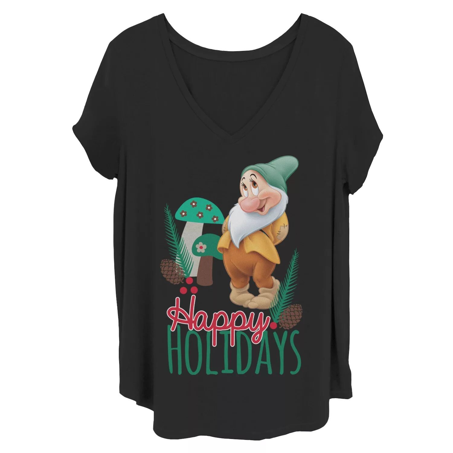 Футболка Juniors' Plus Disney Snow White Bashful Happy Holidays Licensed Character
Футболка Juniors' Plus Disney Snow White Bashful Happy Holidays Licensed Character