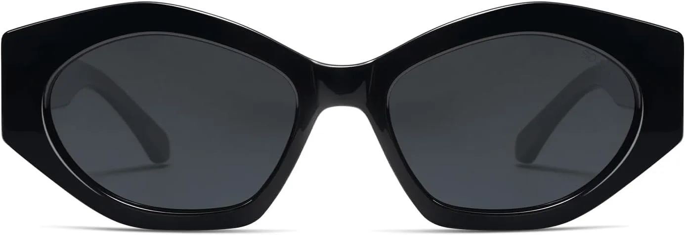 SOJOS Модные шестиугольные поляризованные солнцезащитные очки для женщин и мужчин, ретро-очки с многоугольными линзами и пластиковой оправой SJ2307, Black
SOJOS Модные шестиугольные поляризованные солнцезащитные очки для женщин и мужчин, ретро-очки с многоугольными линзами и пластиковой оправой SJ2307, Black