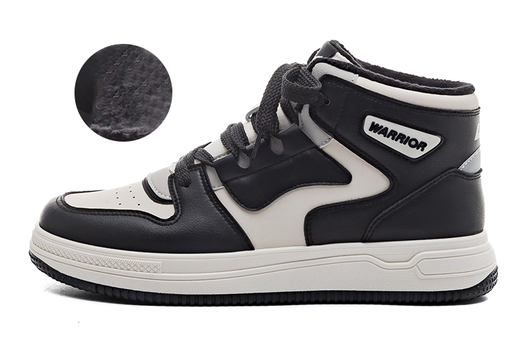 WARRIOR Юнисекс скейтерские кроссовки черные бежевые с флисовой подкладкой, цвет Beige Black (Fleece-Lined)
WARRIOR Юнисекс скейтерские кроссовки черные бежевые с флисовой подкладкой, цвет Beige Black (Fleece-Lined)