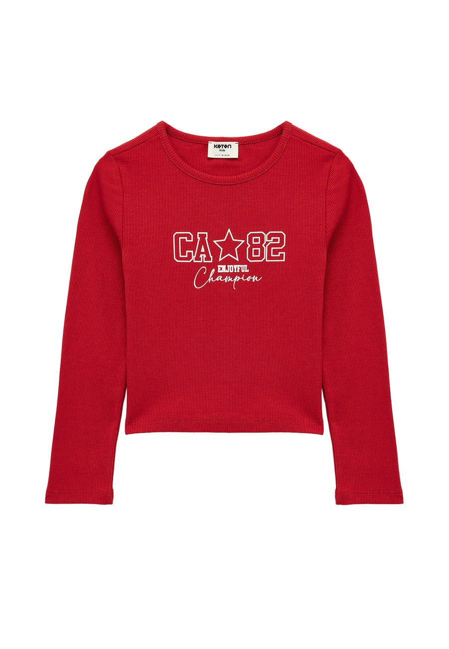 Топ Koton Long sleeved top, Red
Топ Koton Long sleeved top, Red