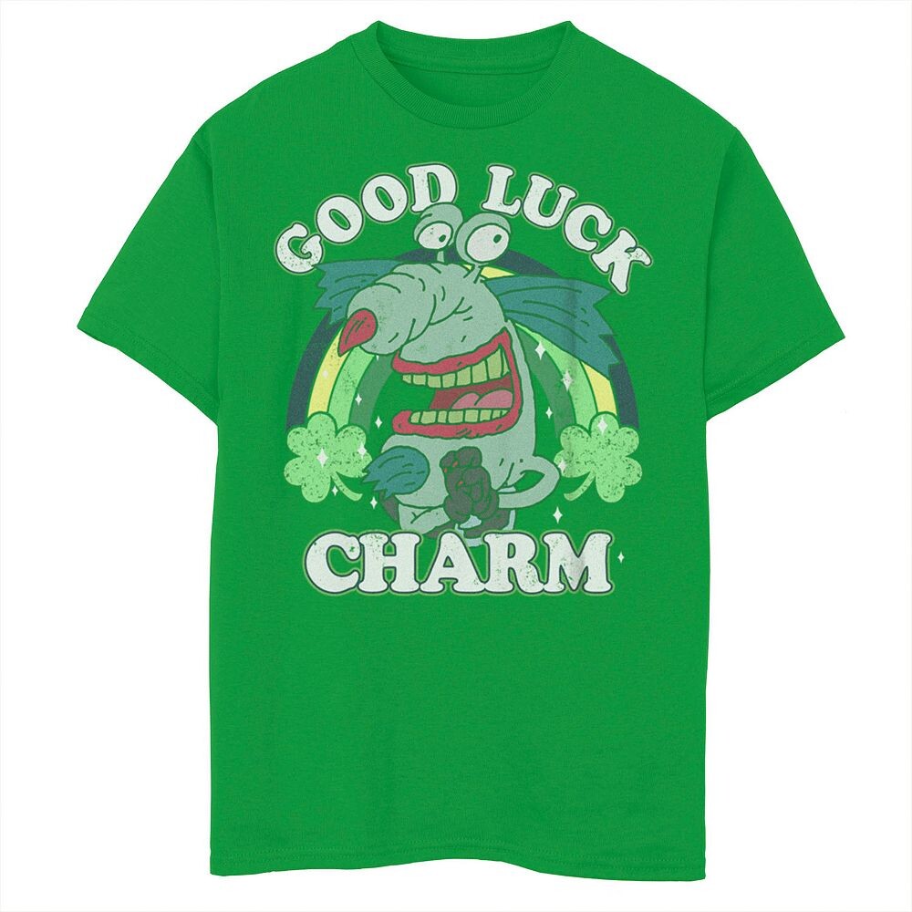 Мальчики 8-20 лет, Никелодеон Ааа!!! Футболка с амулетом на удачу и портретом Громбла Real Monsters Nickelodeon, цвет Kelly
Мальчики 8-20 лет, Никелодеон Ааа!!! Футболка с амулетом на удачу и портретом Громбла Real Monsters Nickelodeon, цвет Kelly