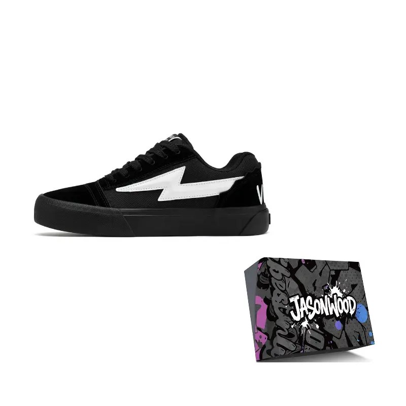 JASONWOOD Упаковка, износостойкие и нескользящие лоу-топ скейтбордские ботинки мужские бокс - блэк, цвет Black
JASONWOOD Упаковка, износостойкие и нескользящие лоу-топ скейтбордские ботинки мужские бокс - блэк, цвет Black