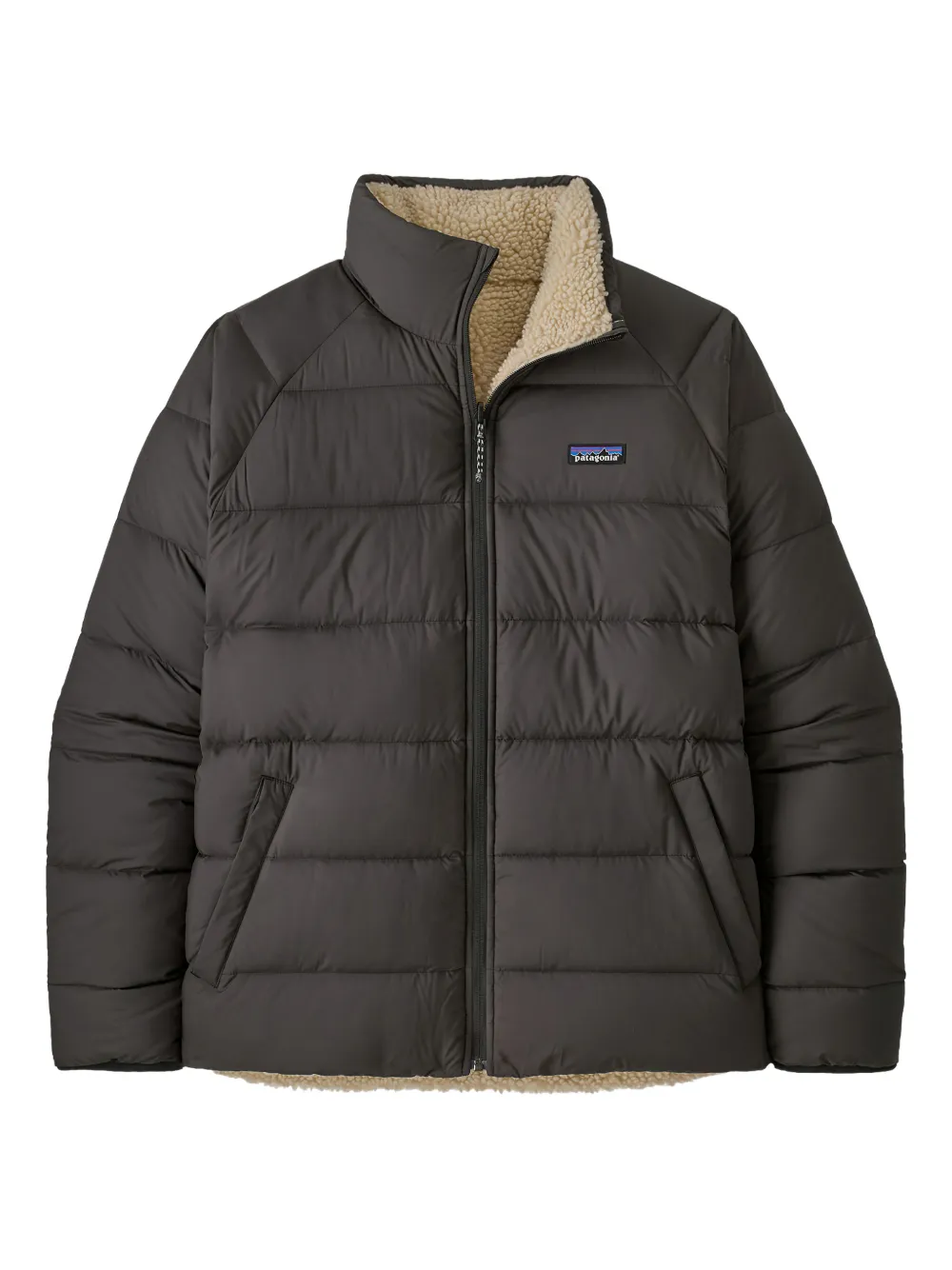 Двусторонняя куртка на молнии Patagonia, черный
Двусторонняя куртка на молнии Patagonia, черный