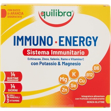 Equilibra Immuno Energy Калий и магний 14 пакетиков
Equilibra Immuno Energy Калий и магний 14 пакетиков