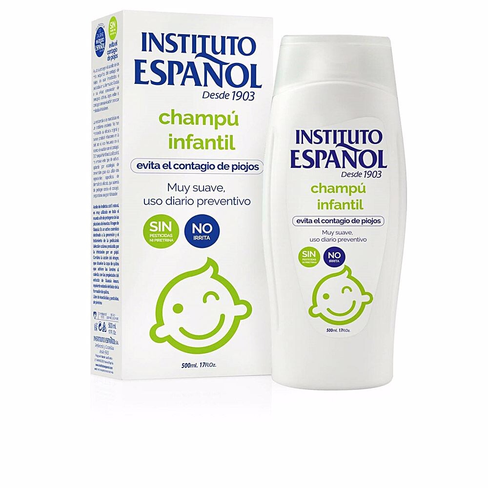 Шампунь Infantil Champú Prevención Piojos Instituto Español, 500 мл
Шампунь Infantil Champú Prevención Piojos Instituto Español, 500 мл