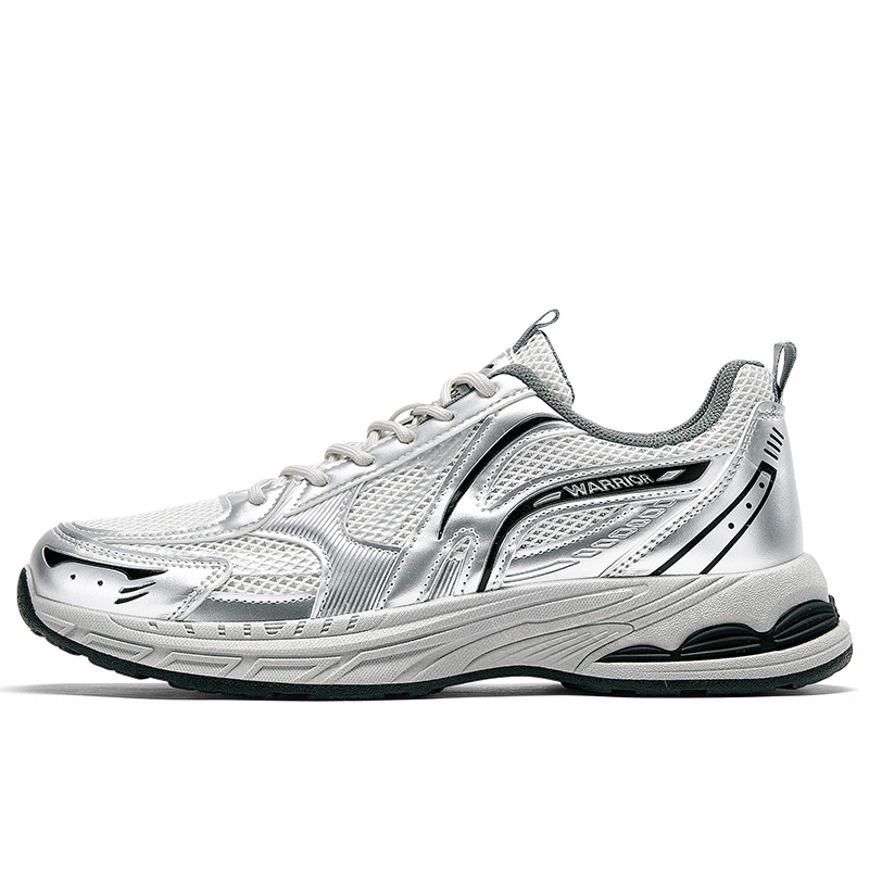 Низкие повседневные туфли с амортизаторами и противоскользящими элементами для мужчин WARRIOR, Silver Gray
Низкие повседневные туфли с амортизаторами и противоскользящими элементами для мужчин WARRIOR, Silver Gray